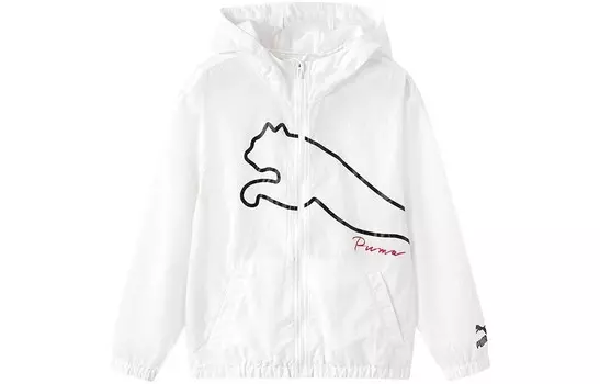 Детская куртка Puma, зеленый