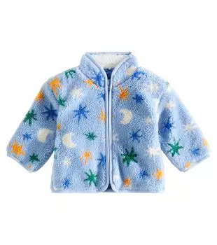 Детская куртка с принтом Stella Mccartney, синий