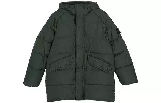 Детская куртка Stone Island, зеленый