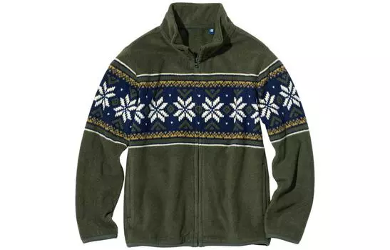 Детская куртка UNIQLO, цвет Thyme