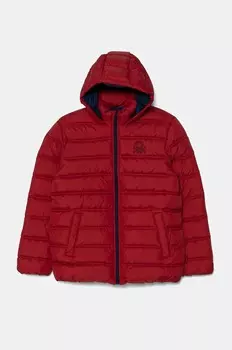 Детская куртка United Colors of Benetton, гранатовый