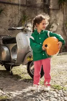 Детская куртка Wrangler с топором Mini Rodini, зеленый