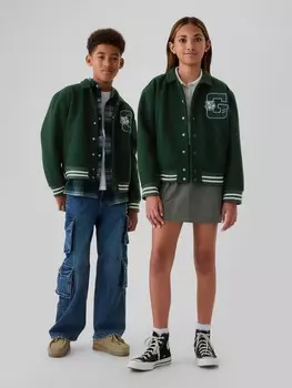 Детская легкая куртка Gap, зеленый