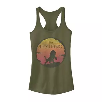 Детская майка Disney's The Lion King Vintage Sunset с логотипом Licensed Character