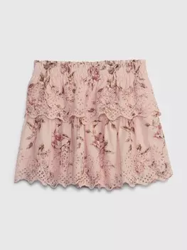 Детская мини-юбка Gap, розовый