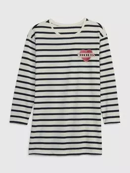 Детская ночная рубашка Gap, бежевый