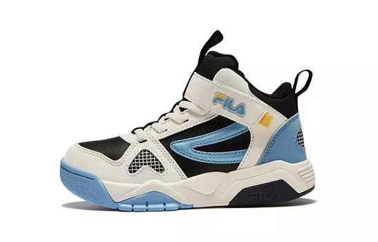 Детская обувь для скейтбординга FILA BP, Blue with White Lettering