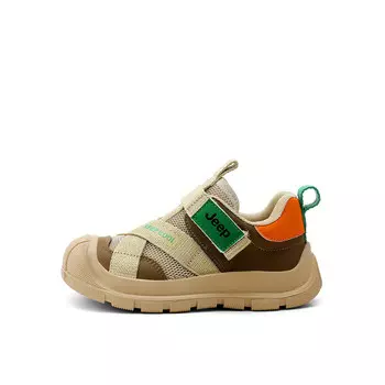Детская обувь для скейтбординга Jeep, цвет Mocha Green - Dual Mesh