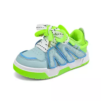 Детская обувь для скейтбординга Kids Low-top Bull Cat, цвет F118 m green