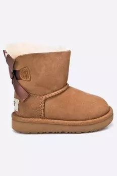 Детская обувь Mini Bailey Bow II Ugg, коричневый