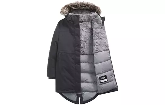 Детская парка THE NORTH FACE, цвет Medium Gray