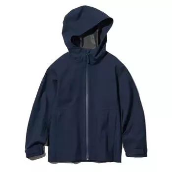 Детская парка Uniqlo Blocktech Hooded, синий