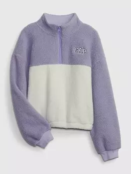 Детская плюшевая толстовка Gap, фиолетовый