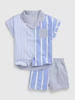 Детская полосатая пижама Gap, синий