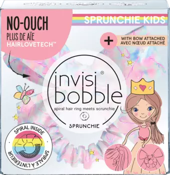 Детская резинка для волос Sprunchie Slim Bow Sweets for my Sweet 1 шт. invisibobble