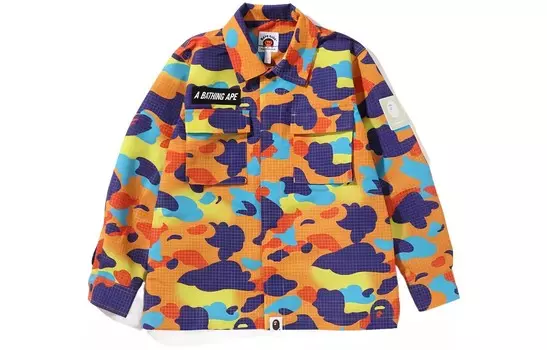 Детская рубашка A Bathing Ape, красный