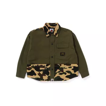 Детская рубашка A Bathing Ape, серый