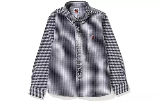 Детская рубашка A Bathing Ape, синий