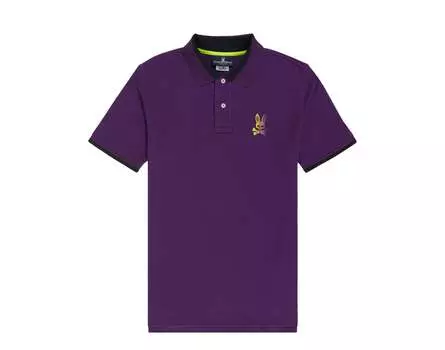 Детская рубашка-поло Dylan Gradient Polo Psycho Bunny Kids B0K201S1PC-VVV, фиолетовый