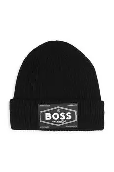 Детская шапка Boss, черный