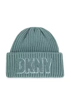 Детская шапка DKNY, зеленый