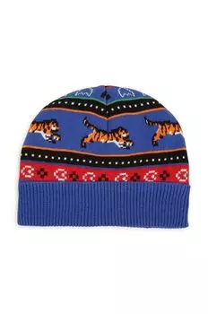 Детская шапка Kenzo Kids, темно-синий