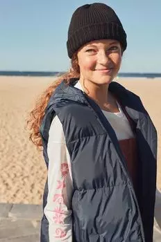 Детская шапка Roxy DREAMY SUMMER HDWR, черный