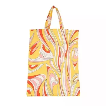 Детская сумка тоут vortici giallo arancio Emilio Pucci, мультиколор