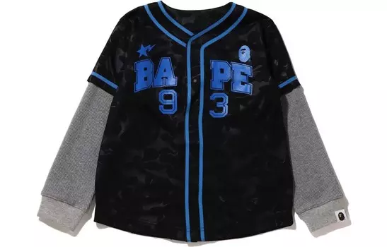 Детская толстовка A Bathing Ape, черный