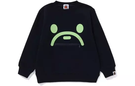 Детская толстовка A Bathing Ape, черный
