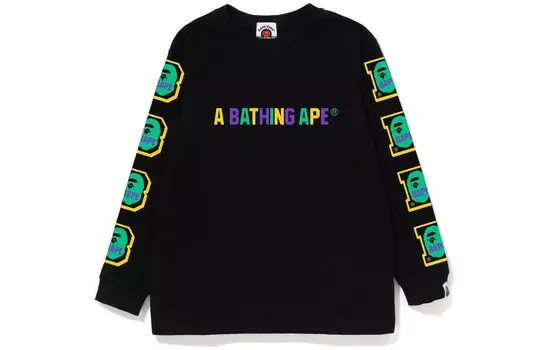 Детская толстовка A Bathing Ape, черный
