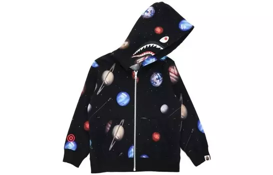Детская толстовка A Bathing Ape, черный