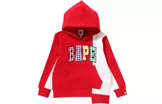 Детская толстовка A Bathing Ape, красный