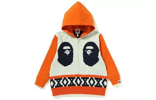 Детская толстовка A Bathing Ape, серый