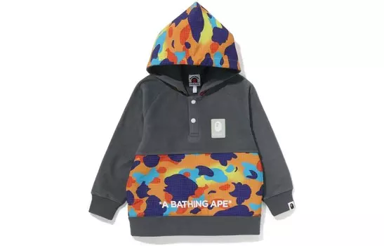 Детская толстовка A Bathing Ape, серый