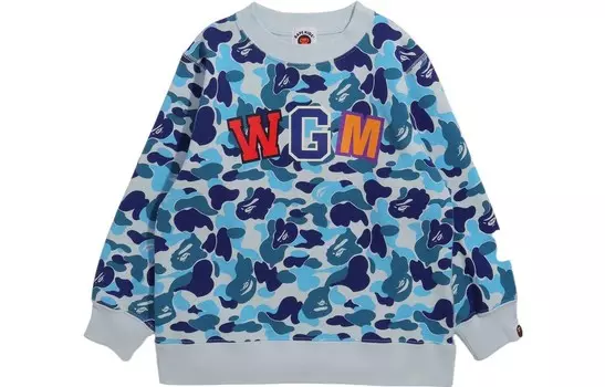 Детская толстовка A Bathing Ape, синий