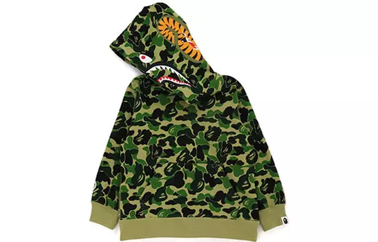 Детская толстовка A Bathing Ape, зеленый