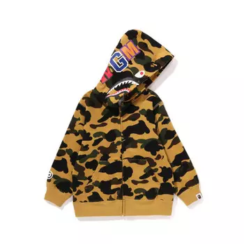 Детская толстовка A Bathing Ape, зеленый