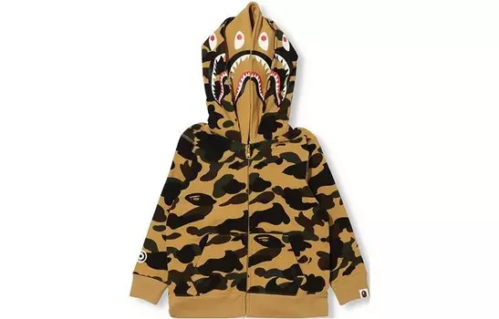 Детская толстовка A Bathing Ape, зеленый