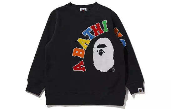 Детская толстовка A Bathing Ape, зеленый
