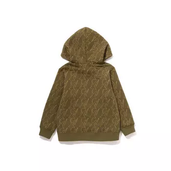 Детская толстовка A Bathing Ape, зеленый