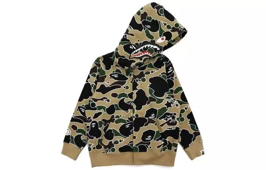 Детская толстовка A Bathing Ape, желтый