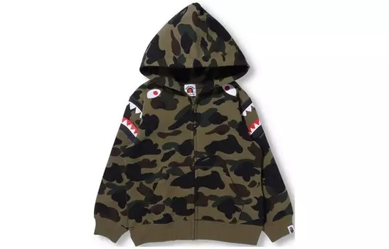Детская толстовка A Bathing Ape, желтый