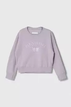 Детская толстовка Abercrombie & Fitch, фиолетовый