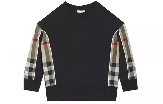 Детская толстовка Burberry, цвет Black