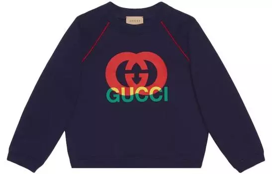 Детская толстовка Gucci, синий