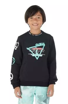 Детская толстовка Guess, черный