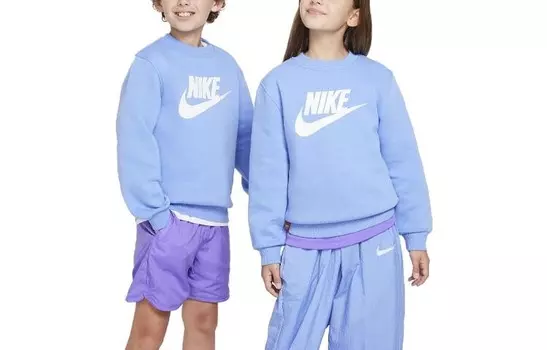 Детская толстовка Nike, голубой