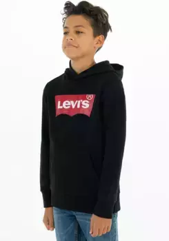Детская толстовка с капюшоном Levi's "LVB BATWING PULLOVER HOODIE", для МАЛЬЧИКОВ Levi'S Kids, черный