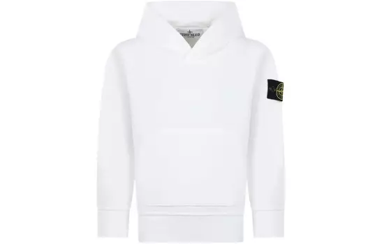 Детская толстовка Stone Island, белый